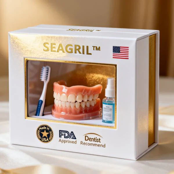 Ends Today: 79% OFF! SEAGRIL™ Custom-Fit Full Functional Dentures Make you more confident