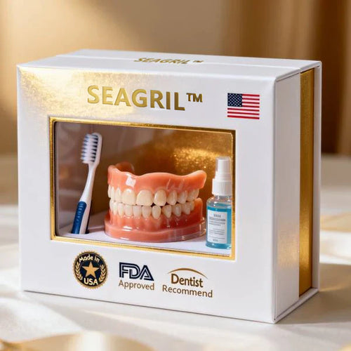 Ends Today: 79% OFF! SEAGRIL™ Custom-Fit Full Functional Dentures Make you more confident