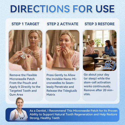 🦷𝐆𝐥𝐢𝐦𝐦𝐞𝐫𝐥𝐲® 𝐓𝐢𝐝𝐞𝐠𝐥𝐮𝐬𝐢𝐛 𝐓𝐨𝐨𝐭𝐡 & 𝐆𝐮𝐦 𝐑𝐞𝐩𝐚𝐢𝐫 𝐌𝐢𝐜𝐫𝐨𝐧𝐞𝐞𝐝𝐥𝐞 𝐏𝐚𝐭𝐜𝐡  | 𝐀𝐝𝐯𝐚𝐧𝐜𝐞𝐝 𝐒𝐭𝐞𝐦-𝐂𝐞𝐥𝐥 𝐀𝐜𝐭𝐢𝐯𝐚𝐭𝐢𝐨𝐧 𝐓𝐞𝐞𝐭𝐡 𝐒𝐭𝐫𝐢𝐩𝐬(🦷𝐑𝐞𝐛𝐮𝐢𝐥𝐝 𝐄𝐧𝐚𝐦𝐞𝐥 & 𝐃𝐞𝐧𝐭𝐢𝐧 • 𝐒𝐭𝐫𝐞𝐧𝐠𝐭𝐡𝐞𝐧 𝐆𝐮𝐦𝐬 • 𝐄𝐫𝐚𝐝𝐢𝐜𝐚𝐭𝐞 𝐓𝐚𝐫𝐭𝐚𝐫 & 𝐎𝐝𝐨𝐫 • 𝐒𝐭𝐨𝐩 𝐓𝐨𝐨𝐭𝐡 𝐒𝐞𝐧𝐬𝐢𝐭𝐢𝐯𝐢𝐭𝐲)