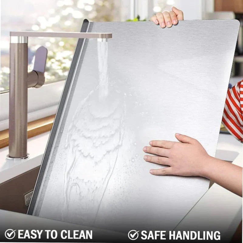 🔥🎁Stainless Steel Countertop Chopping Board