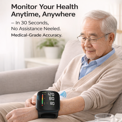 👨‍⚕️Doctor-Recommended Smart Wrist Monitor | Accurate & Easy-to-Use