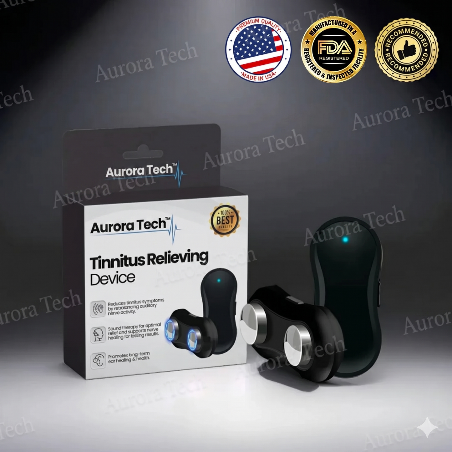 Aurora Tech 💓HAPPY 2026💓 Tinnitus Relieving Device